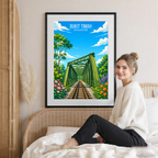 Bukit Timah - Singapore - Poster Print Modern Style Wall Art