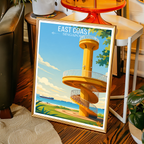 East Coast - Singapore - Poster Print Modern Style Wall Art