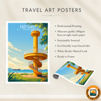 East Coast - Singapore - Poster Print Modern Style Wall Art