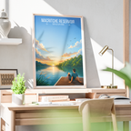 MacRitche Reservoir - Singapore - Poster Print Modern Style Wall Art