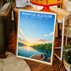 MacRitche Reservoir - Singapore - Poster Print Modern Style Wall Art