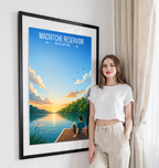 MacRitche Reservoir - Singapore - Poster Print Modern Style Wall Art