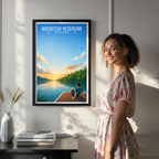 MacRitche Reservoir - Singapore - Poster Print Modern Style Wall Art