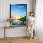 MacRitche Reservoir - Singapore - Poster Print Modern Style Wall Art
