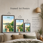Punggol - Singapore - Poster Print Modern Style Wall Art