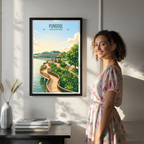 Punggol - Singapore - Poster Print Modern Style Wall Art