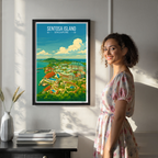 Sentosa Island - Singapore - Poster Print Modern Style Wall Art