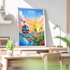 Sentosa - Singapore - Poster Print Modern Style Wall Art