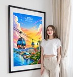 Sentosa - Singapore - Poster Print Modern Style Wall Art