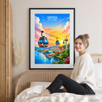 Sentosa - Singapore - Poster Print Modern Style Wall Art