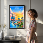 Sentosa - Singapore - Poster Print Modern Style Wall Art