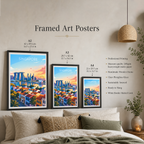 Singapore - Poster Print Modern Style Wall Art