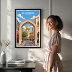 Sultan Mosque - Singapore - Poster Print Modern Style Wall Art