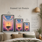 Daegu - South Korea - Travel Poster Print Modern Style Wall Art - Art Print - Travel Art Poster