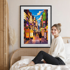 Incheon - South Korea - Travel Poster Print Modern Style Wall Art - Art Print - Travel Art Poster