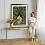 Into The Garden I Go - South Korea - Travel Poster Print Modern Style Wall Art - Art Print - Travel Art Poster