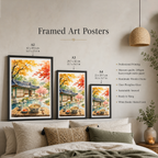 Korean Kitchen - South Korea - Travel Poster Print Modern Style Wall Art