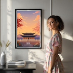 Seol - South Korea - Travel Poster Print Modern Style Wall Art