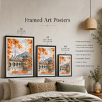 Seol - South Korea - Travel Poster Print Modern Style Wall Art