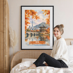 Seol - South Korea - Travel Poster Print Modern Style Wall Art