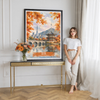 Seol - South Korea - Travel Poster Print Modern Style Wall Art