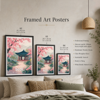 Seol - South Korea - Travel Poster Print Modern Style Wall Art