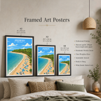 Arugam Bay - Sri Lanka - Travel Poster Print Modern Style Wall Art - Art Print - Travel Art Poster