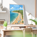 Arugam Bay - Sri Lanka - Travel Poster Print Modern Style Wall Art - Art Print - Travel Art Poster