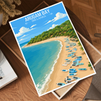 Arugam Bay - Sri Lanka - Travel Poster Print Modern Style Wall Art - Art Print - Travel Art Poster