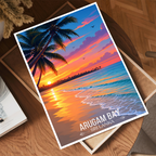 Arugam Bay - Sri Lanka - Travel Poster Print Modern Style Wall Art - Art Print - Travel Art Poster
