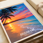 Arugam Bay - Sri Lanka - Travel Poster Print Modern Style Wall Art - Art Print - Travel Art Poster