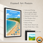 Arugam Bay - Sri Lanka - Travel Poster Print Modern Style Wall Art - Art Print - Travel Art Poster