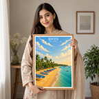 Bentota - Sri Lanka - Travel Poster Print Modern Style Wall Art - Art Print - Travel Art Poster