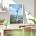 Colombo - Sri Lanka - Travel Poster Print Modern Style Wall Art - Art Print - Travel Art Poster