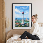 Colombo - Sri Lanka - Travel Poster Print Modern Style Wall Art - Art Print - Travel Art Poster