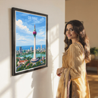 Colombo - Sri Lanka - Travel Poster Print Modern Style Wall Art - Art Print - Travel Art Poster
