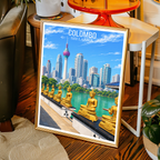 Colombo - Sri Lanka - Travel Poster Print Modern Style Wall Art - Art Print - Travel Art Poster