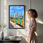 Colombo - Sri Lanka - Travel Poster Print Modern Style Wall Art - Art Print - Travel Art Poster