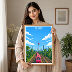Colombo - Sri Lanka - Travel Poster Print Modern Style Wall Art - Art Print - Travel Art Poster