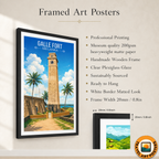 Galle Fort - Sri Lanka - Travel Poster Print Modern Style Wall Art - Art Print - Travel Art Poster