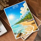 Jaffna - Sri Lanka - Travel Poster Print Modern Style Wall Art - Art Print - Travel Art Poster