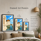 Kandy - Sri Lanka - Travel Poster Print Modern Style Wall Art - Art Print - Travel Art Poster