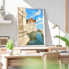 Kandy - Sri Lanka - Travel Poster Print Modern Style Wall Art - Art Print - Travel Art Poster