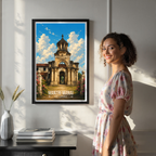Mantri Manai - Sri Lanka - Travel Poster Print Modern Style Wall Art - Art Print - Travel Art Poster