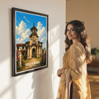 Mantri Manai - Sri Lanka - Travel Poster Print Modern Style Wall Art - Art Print - Travel Art Poster