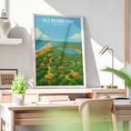 Yala National Park - Sri Lanka - Travel Poster Print Modern Style Wall Art
