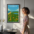 Yala National Park - Sri Lanka - Travel Poster Print Modern Style Wall Art