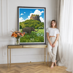 Yala - Sri Lanka - Travel Poster Print Modern Style Wall Art