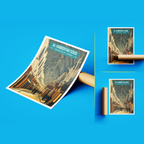 Al-Hamidiyah - Syria - Travel Poster Print Modern Style Wall Art