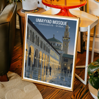 Damascus - Syria - Travel Poster Print Modern Style Wall Art